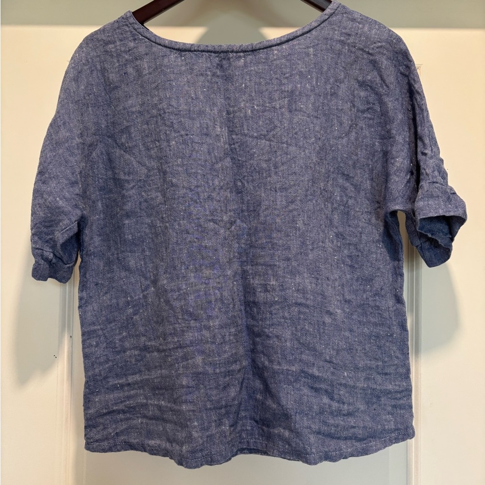 Epic Linen Blue Shirt